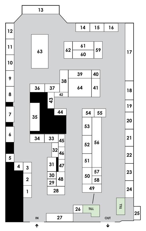 Brougham Street shop map